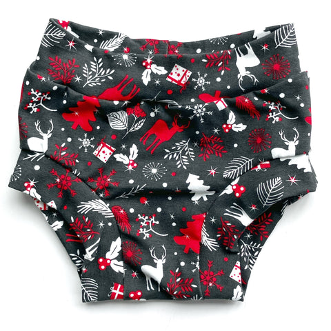 Xmas Undies - Grey Reindeer